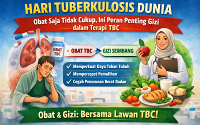 Hari Tuberkulosis Dunia : Obat Saja Tidak Cukup, Ini Peran Penting Gizi dalam Terapi TBC