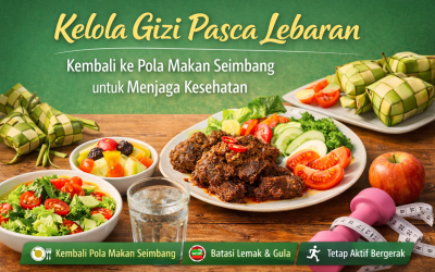 Kelola Gizi Pasca Lebaran: Kembali ke Pola Makan Seimbang untuk Menjaga Kesehatan