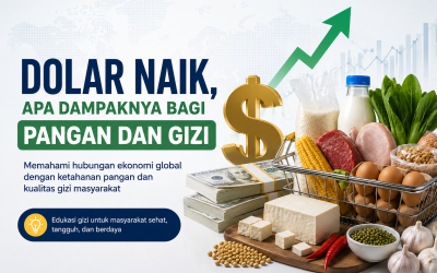 Dolar Naik, Apa Dampaknya bagi Pangan dan Gizi Masyarakat Indonesia?