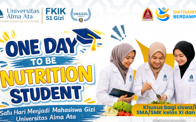 ‘One Day to Be Nutrition Student’ Jadi Mahasiswa Gizi Sehari Untuk Siswa SMA Bersama Gizi Alma Ata