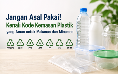 Jangan Asal Pakai! Kenali Kode Kemasan Plastik yang Aman untuk Makanan dan Minuman