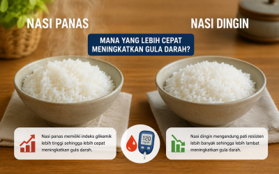 Makan Nasi Panas atau Nasi Dingin, Mana yang Lebih Cepat Meningkatkan Gula Darah?