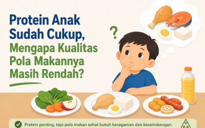 Protein Anak Sudah Cukup, Mengapa Kualitas Pola Makannya Masih Rendah?
