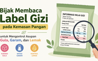 Bijak Membaca Label Gizi pada Kemasan Pangan untuk Mengontrol Asupan Gula, Garam, dan Lemak