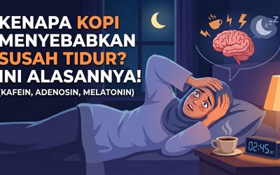 Kenapa kopi menyebabkan susah tidur? ini alasanya